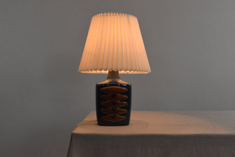 Vintage Danish Ceramic 1022 lamp by Einar Johansen for Soholm