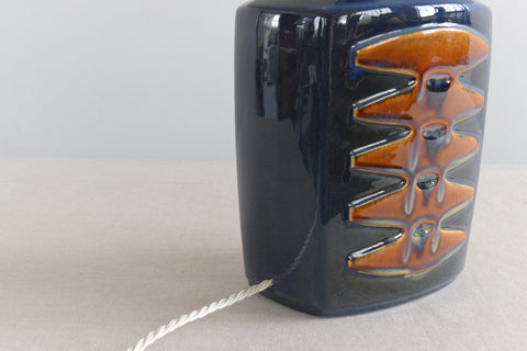 Vintage Danish Ceramic 1022 lamp by Einar Johansen for Soholm