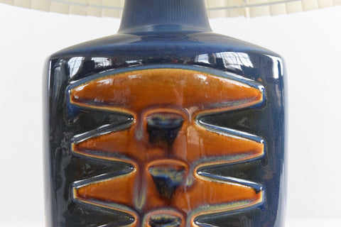 Vintage Danish Ceramic 1022 lamp by Einar Johansen for Soholm