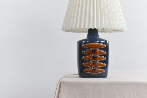 Vintage Danish Ceramic 1022 lamp by Einar Johansen for Soholm