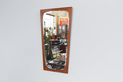 Vintage Danish Teak Mirror