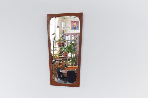 Vintage Danish Teak Mirror