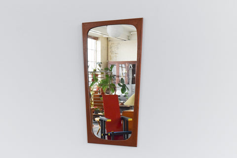 Vintage Danish Teak Mirror