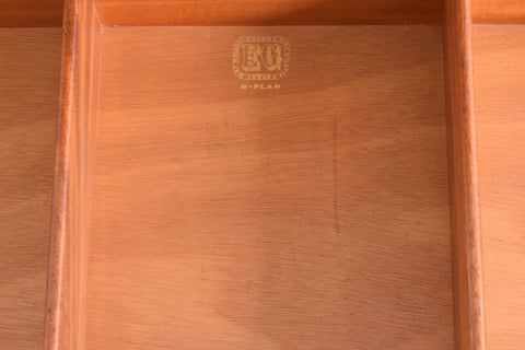 Vintage E Gomme G Plan Brandon Oak Three Drawer Chest of Drawers