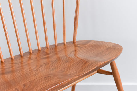 Vintage Ercol Love Seat Model 450 by Lucian Ercolani