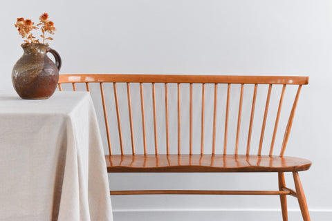 Vintage Ercol Love Seat Model 450 by Lucian Ercolani