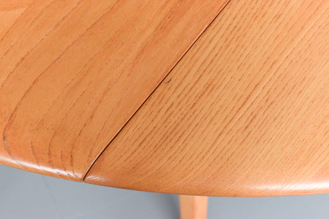 Vintage Ercol Oval Drop Leaf Dining Table Model 384 Lucian Ercolani