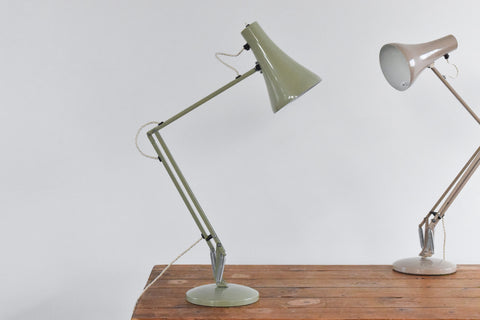 Vintage Fern Green Anglepoise Apex 90 Lamp by Herbert Terry & Sons