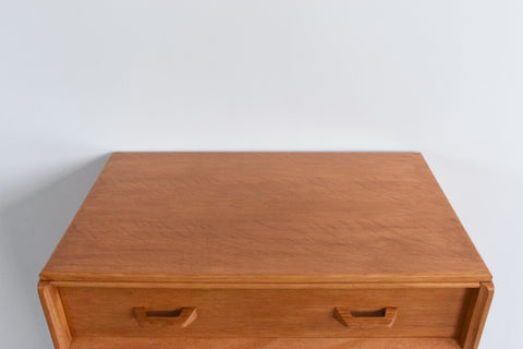 Vintage E Gomme G Plan Brandon Oak Three Drawer Chest of Drawers