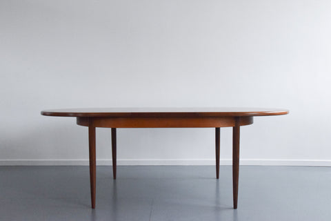 Vintage G Plan Fresco Teak Oval Dining Table