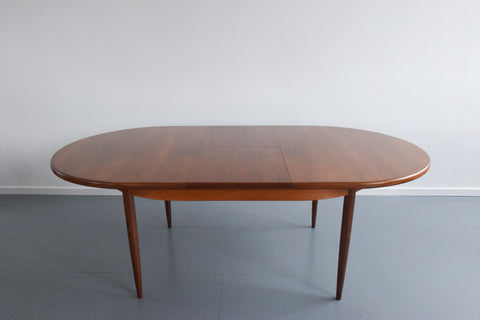 Vintage G Plan Fresco Teak Oval Dining Table