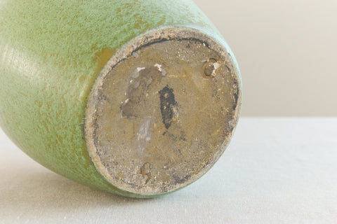 Vintage Green Ceramic Vase