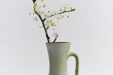 Vintage Green West German Vase by Carstens Tonnieshof