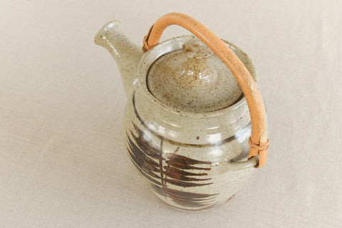 Vintage Japanese Style Studio Pottery Tea Pot
