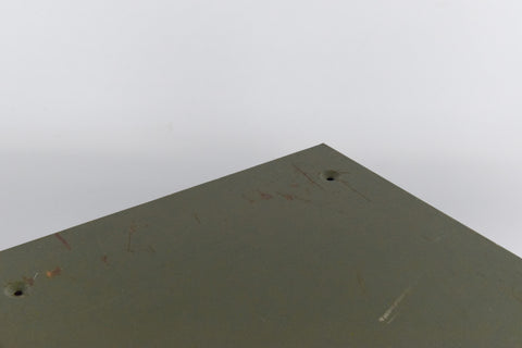 Vintage Green Metal Filing Box Single Drawer Veteran Series