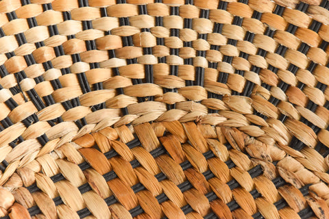 Vintage Large Rustic Wicker / Woven Basket Bowl
