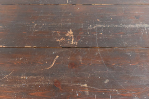 Vintage Large Rustic Wooden Folding Trestle Table
