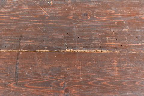 Vintage Large Rustic Wooden Folding Trestle Table