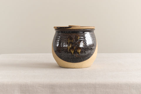 Vintage Rustic Ceramic Studio Pottery Decorative Jar