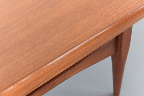 Vintage Long Teak Coffee Table