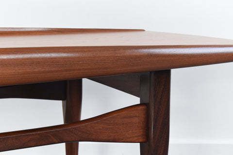 Vintage Long Teak Coffee Table