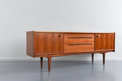 Vintage Long Teak Sideboard by Younger