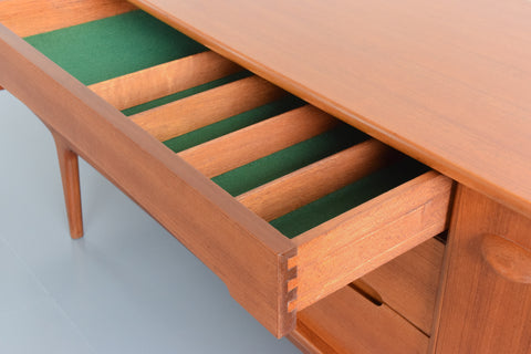 Vintage Long Teak Sideboard by Younger