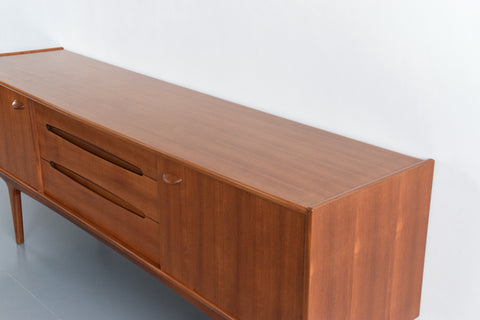 Vintage Long Teak Sideboard by Younger
