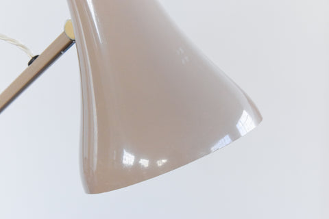 Vintage Mushroom Beige Anglepoise Apex 90 Lamp by Herbert Terry & Sons