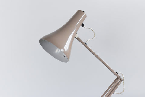 Vintage Mushroom Beige Anglepoise Apex 90 Lamp by Herbert Terry & Sons