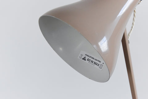 Vintage Mushroom Beige Anglepoise Apex 90 Lamp by Herbert Terry & Sons