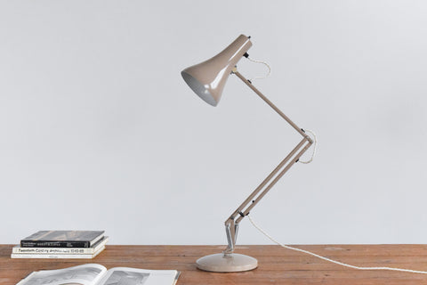 Vintage Mushroom Beige Anglepoise Apex 90 Lamp by Herbert Terry & Sons