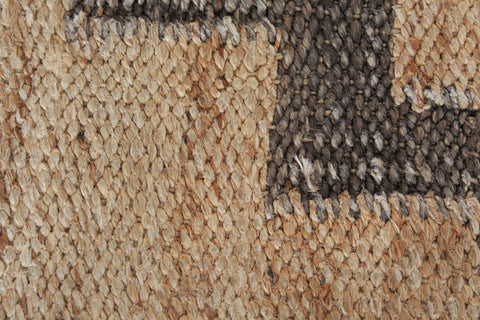 Vintage Natural Jute / Seagrass Patterend Rug