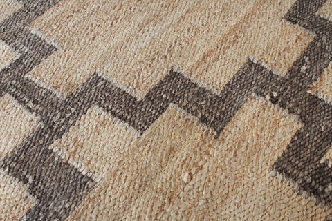 Vintage Natural Jute / Seagrass Patterend Rug