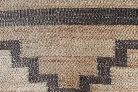 Vintage Natural Jute / Seagrass Patterend Rug