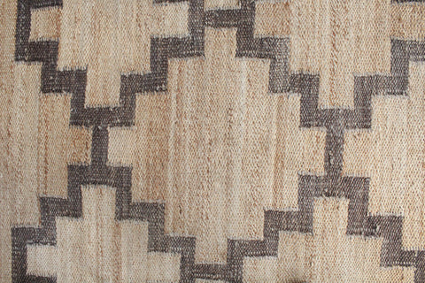 Vintage Natural Jute / Seagrass Patterend Rug