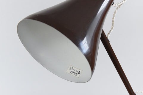 Vintage Nugget Brown Anglepoise Apex 90 Lamp by Herbert Terry & Sons