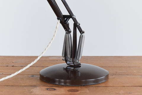 Vintage Nugget Brown Anglepoise Apex 90 Lamp by Herbert Terry & Sons