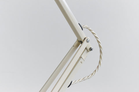 Vintage Off White Anglepoise Apex 90 Lamp by Herbert Terry & Sons