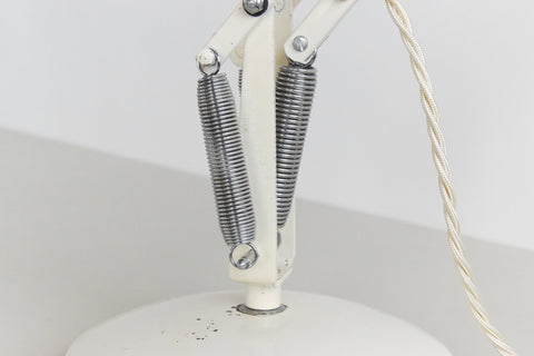 Vintage Off White Anglepoise Apex 90 Lamp by Herbert Terry & Sons