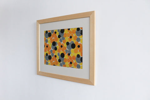 Vintage Original Abstract Painting