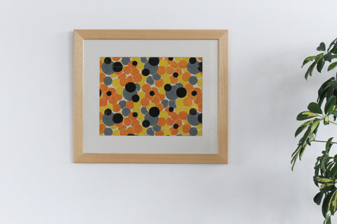 Vintage Original Abstract Painting