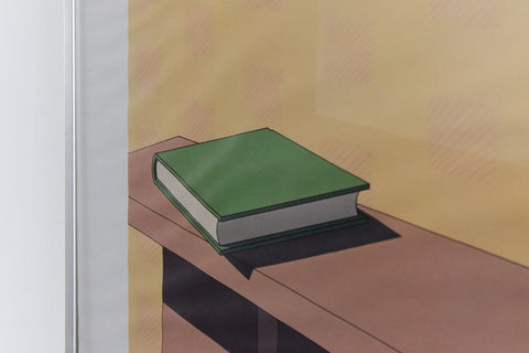 Vintage Original Screen Print by Jeffery Edwards Titled 'Plagiarism'