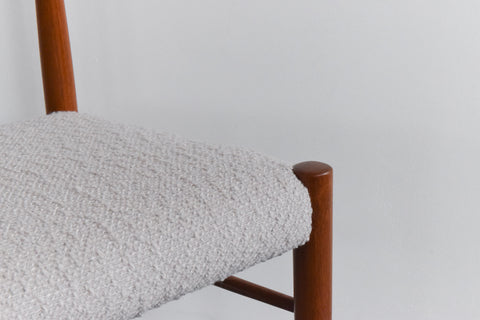 Vintage Pair of Teak Dining Chairs by H.W. Klein for Bramin