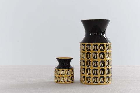 Vintage Pair of Vases by John Clappison for Hornsea Pottery