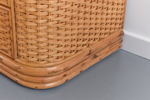 Vintage Rattan Chest of Drawers