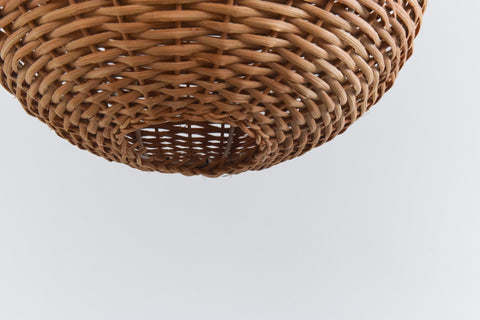 Vintage Small Rattan Light Shade
