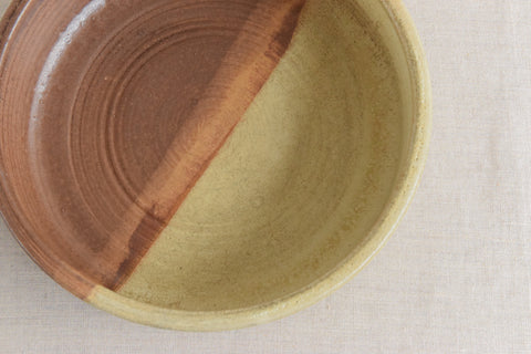 Vintage Rustic Ceramic Studio Pottery Serving Dish