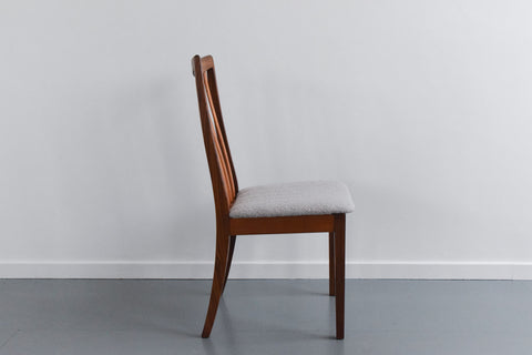Vintage Set of 4 G Plan Fresco Teak Dining Chairs