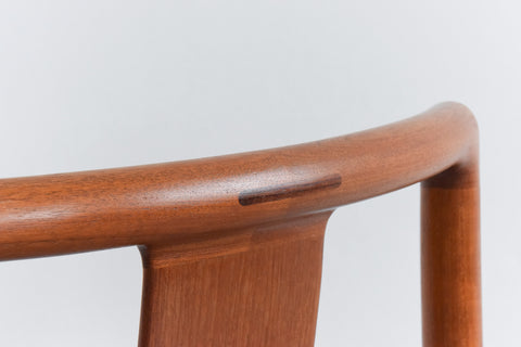 Vintage Set of Four Teak Dining Chairs